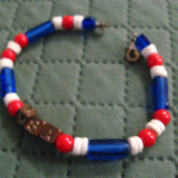 Hand Made Handcraft Art Vintage USA Bracelet - Picture 7 of 7